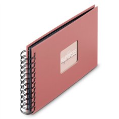 Hama  Fine Art  spirale Terra 24x17 50 pagine nere        9857