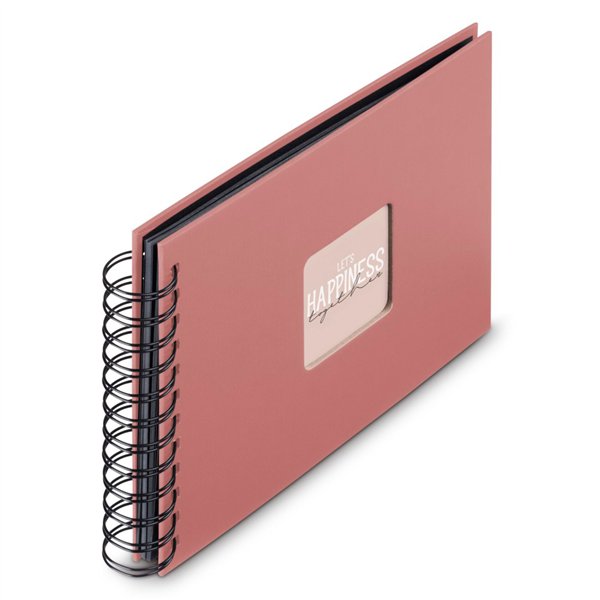 Hama  Fine Art  spirale Terra 24x17 50 pagine nere        9857