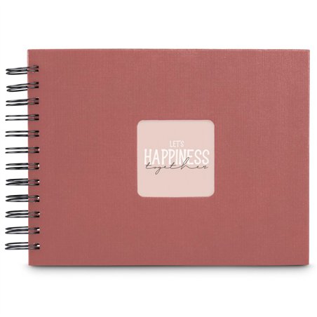 Hama  Fine Art  spirale Terra 24x17 50 pagine nere        9857