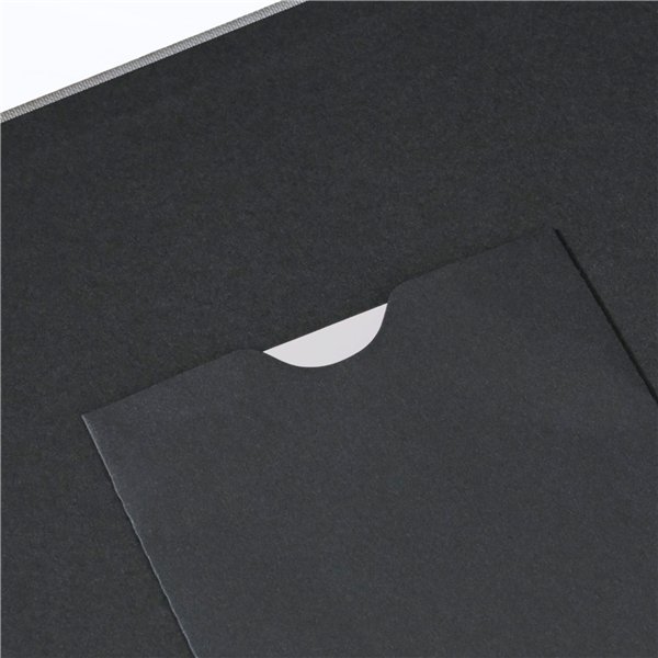 Hama  Fine Art  spirale Terra 24x17 50 pagine nere        9857