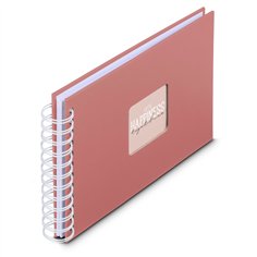 Hama  Fine Art  spirale Terra 24x17 50 pagine bianche  9854