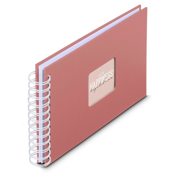 Hama  Fine Art  spirale Terra 24x17 50 pagine bianche  9854