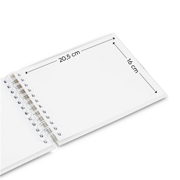 Hama  Fine Art  spirale Terra 24x17 50 pagine bianche  9854