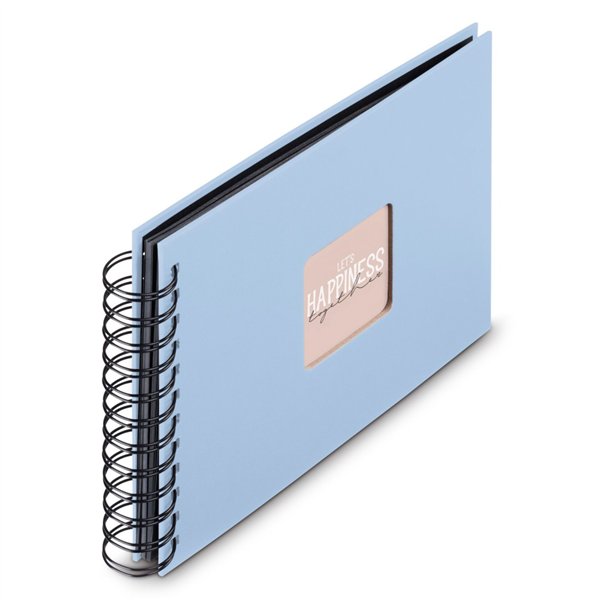 Hama  Fine Art  spirale Lagune 24x17 50 pagine nere        9863