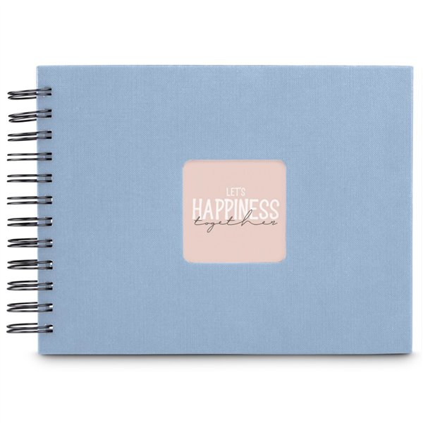 Hama  Fine Art  spirale Lagune 24x17 50 pagine nere        9863