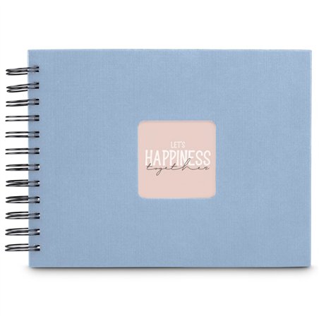 Hama  Fine Art  spirale Lagune 24x17 50 pagine nere        9863