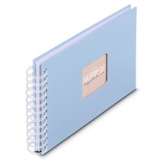 Hama  Fine Art  spirale Lagune 24x17 50 pagine bianche  9860