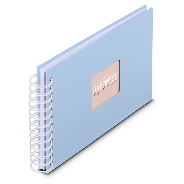 Hama  Fine Art  spirale Lagune 24x17 50 pagine bianche  9860