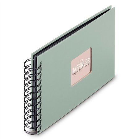 Hama  Fine Art  spirale salvia 24x17 50 pagine nere        9869