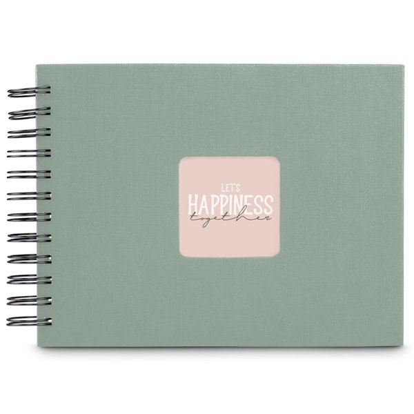 Hama  Fine Art  spirale salvia 24x17 50 pagine nere        9869