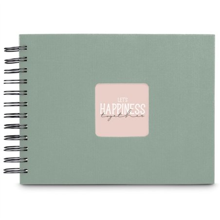 Hama  Fine Art  spirale salvia 24x17 50 pagine nere        9869