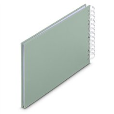 Hama  Fine Art  spirale salvia 24x17 50 pagine bianche  9866 2