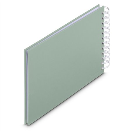 Hama  Fine Art  spirale salvia 24x17 50 pagine bianche  9866