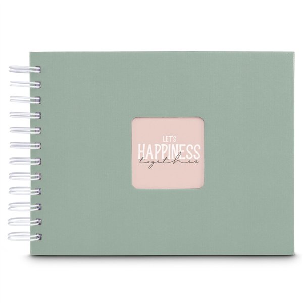 Hama  Fine Art  spirale salvia 24x17 50 pagine bianche  9866