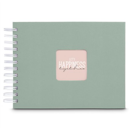 Hama  Fine Art  spirale salvia 24x17 50 pagine bianche  9866