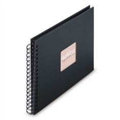 Hama  Fine Art  spirale NewBlack 28x24 50 pagine nere        9834