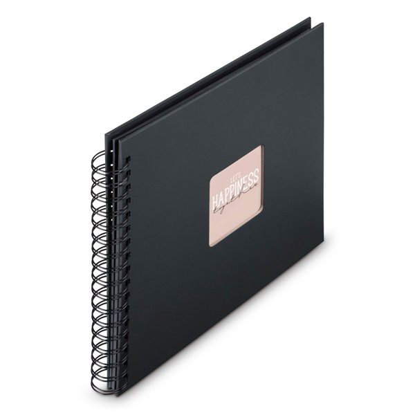 Hama  Fine Art  spirale NewBlack 28x24 50 pagine nere        9834