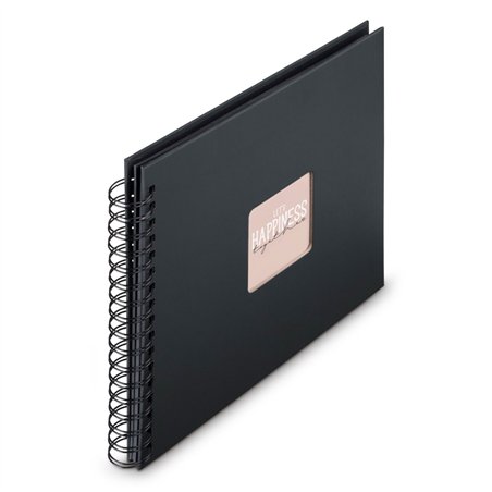 Hama  Fine Art  spirale NewBlack 28x24 50 pagine nere        9834