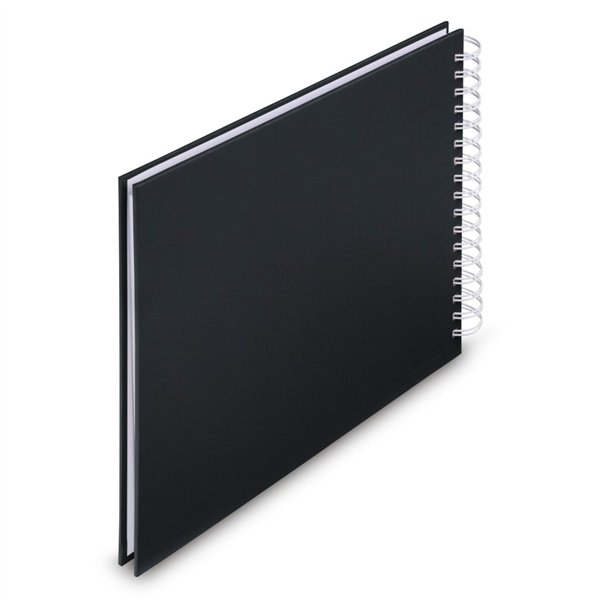 Hama  Fine Art  spirale NewBlack 28x24 50 pagine bianche  9831