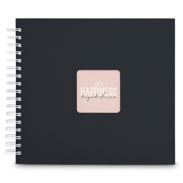 Hama  Fine Art  spirale NewBlack 28x24 50 pagine bianche  9831