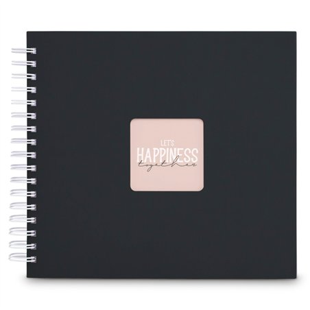 Hama  Fine Art  spirale NewBlack 28x24 50 pagine bianche  9831