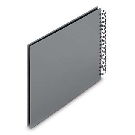 Hama  Fine Art  spirale grigio 28x24 50 pagine nere        9840