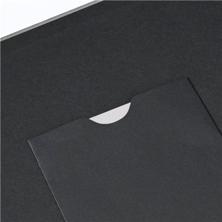 Hama  Fine Art  spirale grigio 28x24 50 pagine nere        9840