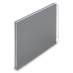 Hama  Fine Art  spirale grigio 28x24 50 pagine bianche  9837 2