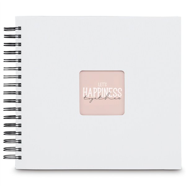 Hama  Fine Art  spirale bianco 28x24 50 pagine nere 9846