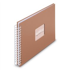 Hama  Fine Art  spirale Mousse 28x24 50 pagine bianche  9849