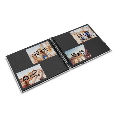 Hama  Fine Art  spirale Terra 28x24 50 pagine nere        9858