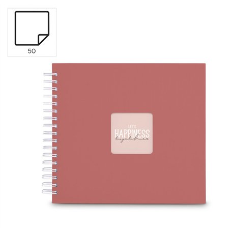 Hama  Fine Art  spirale Terra 28x24 50 pagine bianche  9855