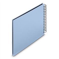 Hama  Fine Art  spirale Lagune 28x24 50 pagine nere        9864 2