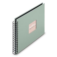 Hama  Fine Art  spirale salvia 28x24 50 pagine nere        9870