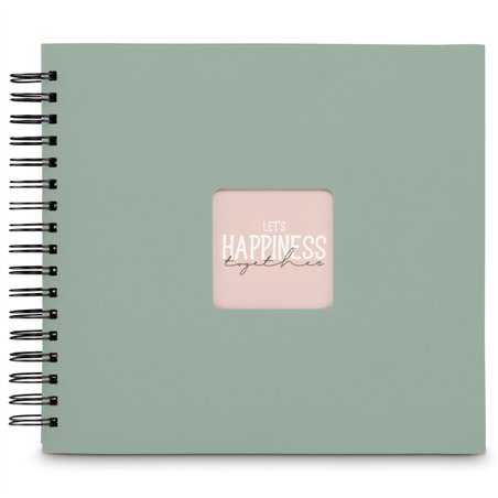 Hama  Fine Art  spirale salvia 28x24 50 pagine nere        9870