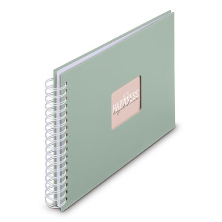 Hama  Fine Art  spirale salvia 28x24 50 pagine bianche  9867