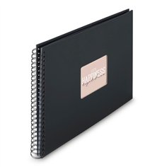 Hama  Fine Art  spirale NewBlack 36x32 50 pagine nere        9835