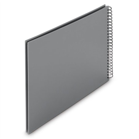 Hama  Fine Art  spirale grigio 36x32 50 pagine nere        9841