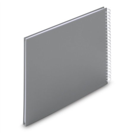 Hama  Fine Art  spirale grigio 36x32 50 pagine bianche  9838