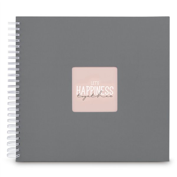 Hama  Fine Art  spirale grigio 36x32 50 pagine bianche  9838