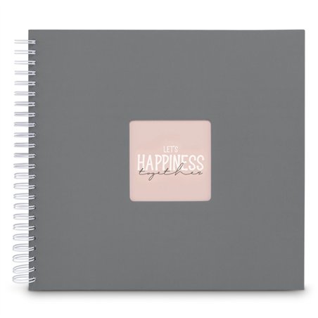 Hama  Fine Art  spirale grigio 36x32 50 pagine bianche  9838