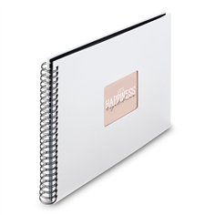 Hama  Fine Art  Spiral weiß 36x32 50 schwarze Seiten    9847