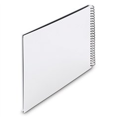 Hama  Fine Art  Spiral weiß 36x32 50 schwarze Seiten    9847 2