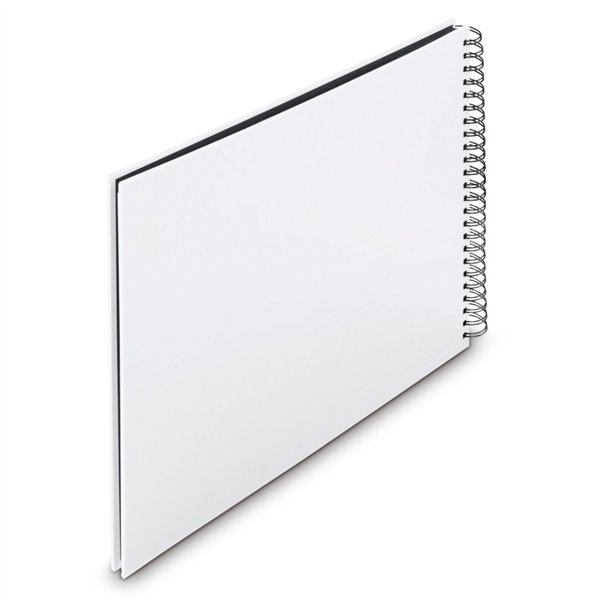 Hama  Fine Art  Spiral weiß 36x32 50 schwarze Seiten    9847