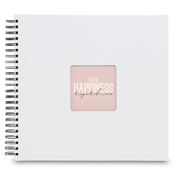 Hama  Fine Art  Spiral weiß 36x32 50 schwarze Seiten    9847