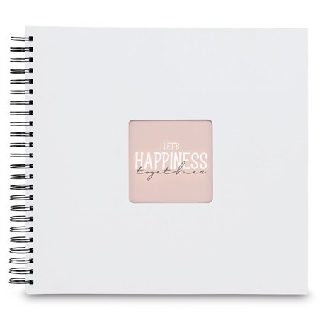 Hama  Fine Art  Spiral weiß 36x32 50 schwarze Seiten    9847