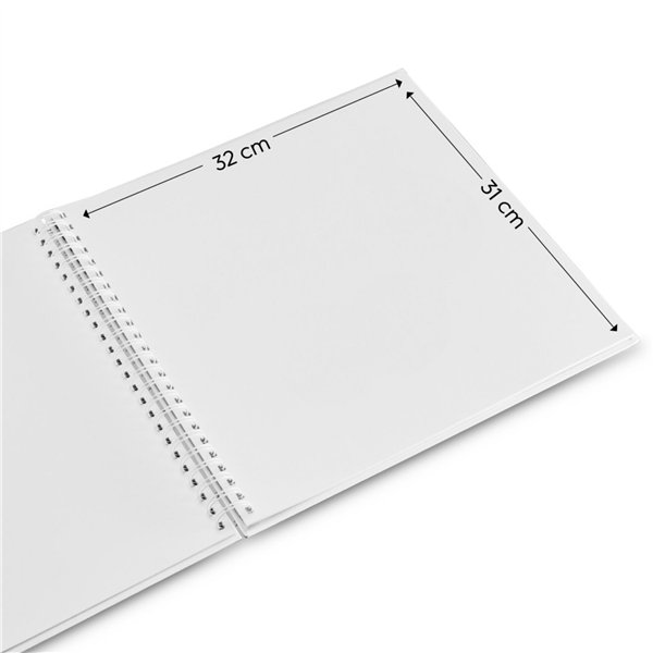 Hama  Fine Art  spirale Mousse 36x32 50 pagine nere        9850