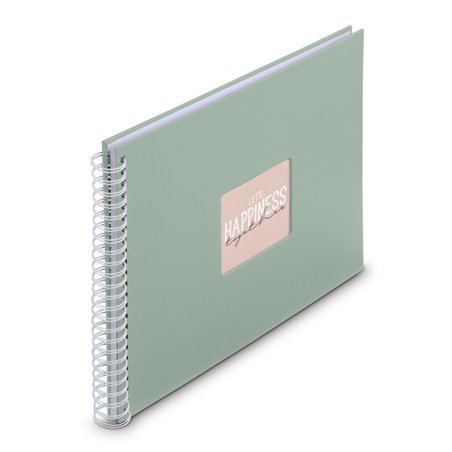 Hama  Fine Art  spirale salvia 36x32 50 pagine bianche  9868