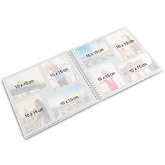 Hama  Fine Art  spirale salvia 36x32 50 pagine bianche  9868 2