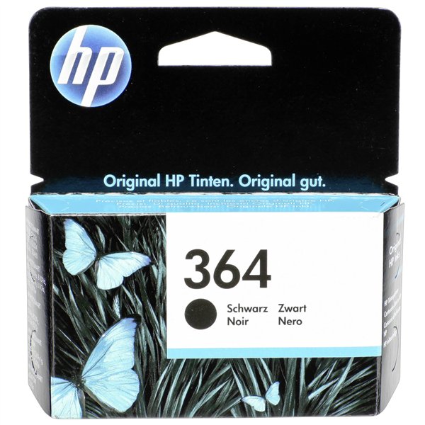 HP CB 316 EE cartuccia nero    No. 364